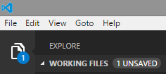 It's dark, except for the title and menu bars, that are light.