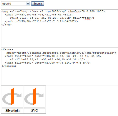 SVG to Silverlight